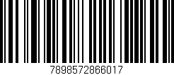 Código de barras (EAN, GTIN, SKU, ISBN): '7898572866017'