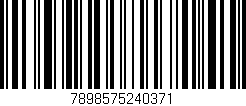 Código de barras (EAN, GTIN, SKU, ISBN): '7898575240371'