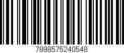 Código de barras (EAN, GTIN, SKU, ISBN): '7898575240548'