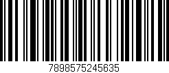 Código de barras (EAN, GTIN, SKU, ISBN): '7898575245635'