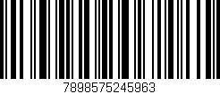Código de barras (EAN, GTIN, SKU, ISBN): '7898575245963'