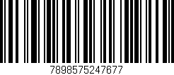 Código de barras (EAN, GTIN, SKU, ISBN): '7898575247677'