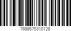 Código de barras (EAN, GTIN, SKU, ISBN): '7898575310128'