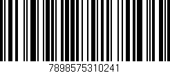 Código de barras (EAN, GTIN, SKU, ISBN): '7898575310241'