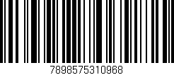 Código de barras (EAN, GTIN, SKU, ISBN): '7898575310968'