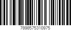 Código de barras (EAN, GTIN, SKU, ISBN): '7898575310975'