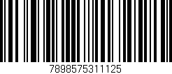 Código de barras (EAN, GTIN, SKU, ISBN): '7898575311125'