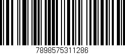 Código de barras (EAN, GTIN, SKU, ISBN): '7898575311286'