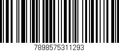 Código de barras (EAN, GTIN, SKU, ISBN): '7898575311293'