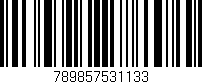 Código de barras (EAN, GTIN, SKU, ISBN): '789857531133'