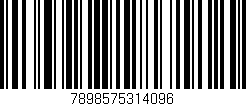 Código de barras (EAN, GTIN, SKU, ISBN): '7898575314096'