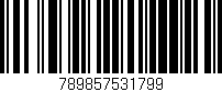 Código de barras (EAN, GTIN, SKU, ISBN): '789857531799'