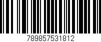 Código de barras (EAN, GTIN, SKU, ISBN): '789857531812'
