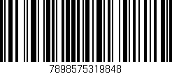 Código de barras (EAN, GTIN, SKU, ISBN): '7898575319848'