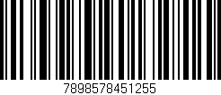 Código de barras (EAN, GTIN, SKU, ISBN): '7898578451255'