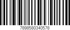 Código de barras (EAN, GTIN, SKU, ISBN): '7898580340578'