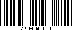 Código de barras (EAN, GTIN, SKU, ISBN): '7898580480229'
