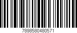 Código de barras (EAN, GTIN, SKU, ISBN): '7898580480571'