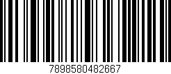 Código de barras (EAN, GTIN, SKU, ISBN): '7898580482667'