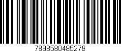 Código de barras (EAN, GTIN, SKU, ISBN): '7898580485279'