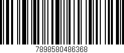 Código de barras (EAN, GTIN, SKU, ISBN): '7898580486368'