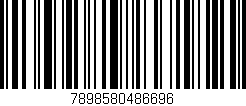 Código de barras (EAN, GTIN, SKU, ISBN): '7898580486696'