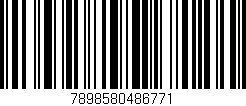 Código de barras (EAN, GTIN, SKU, ISBN): '7898580486771'