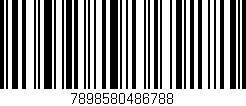 Código de barras (EAN, GTIN, SKU, ISBN): '7898580486788'