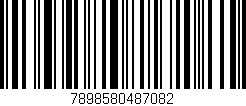 Código de barras (EAN, GTIN, SKU, ISBN): '7898580487082'
