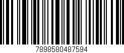 Código de barras (EAN, GTIN, SKU, ISBN): '7898580487594'