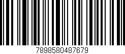 Código de barras (EAN, GTIN, SKU, ISBN): '7898580487679'