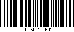 Código de barras (EAN, GTIN, SKU, ISBN): '7898584230592'