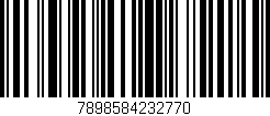 Código de barras (EAN, GTIN, SKU, ISBN): '7898584232770'