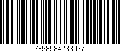 Código de barras (EAN, GTIN, SKU, ISBN): '7898584233937'