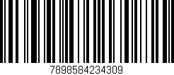 Código de barras (EAN, GTIN, SKU, ISBN): '7898584234309'