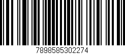 Código de barras (EAN, GTIN, SKU, ISBN): '7898585302274'