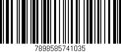 Código de barras (EAN, GTIN, SKU, ISBN): '7898585741035'