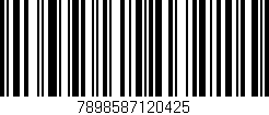 Código de barras (EAN, GTIN, SKU, ISBN): '7898587120425'