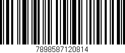 Código de barras (EAN, GTIN, SKU, ISBN): '7898587120814'