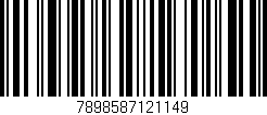 Código de barras (EAN, GTIN, SKU, ISBN): '7898587121149'