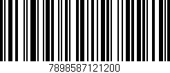 Código de barras (EAN, GTIN, SKU, ISBN): '7898587121200'