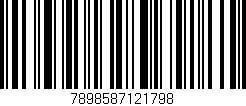 Código de barras (EAN, GTIN, SKU, ISBN): '7898587121798'