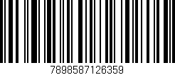 Código de barras (EAN, GTIN, SKU, ISBN): '7898587126359'