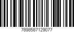 Código de barras (EAN, GTIN, SKU, ISBN): '7898587129077'