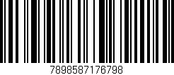 Código de barras (EAN, GTIN, SKU, ISBN): '7898587176798'