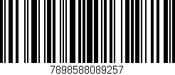 Código de barras (EAN, GTIN, SKU, ISBN): '7898588089257'
