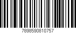 Código de barras (EAN, GTIN, SKU, ISBN): '7898590810757'