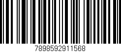 Código de barras (EAN, GTIN, SKU, ISBN): '7898592911568'