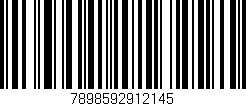 Código de barras (EAN, GTIN, SKU, ISBN): '7898592912145'