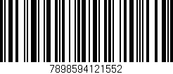 Código de barras (EAN, GTIN, SKU, ISBN): '7898594121552'